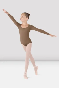 Girls Meglio Long Sleeve Leotard