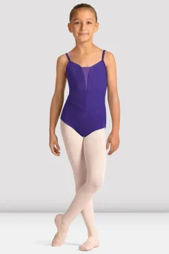 Girls Mirella Celestia Camisole Printed Leotard