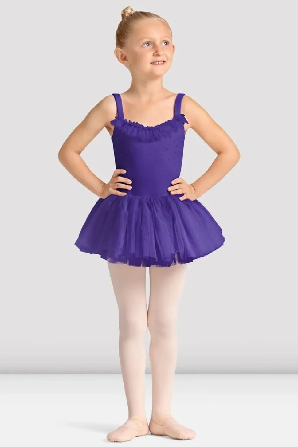 Girls Mirella Celestia Camisole Printed Tutu Dress