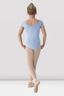 Girls Mirella Classic Short Sleeve Leotard