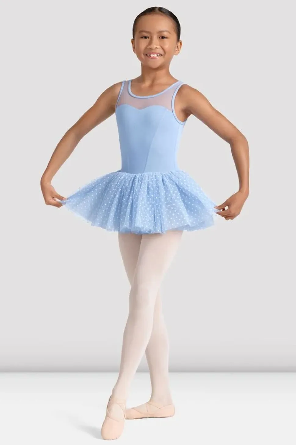 Girls Mirella Kaleidoscope Tank Tutu Dress