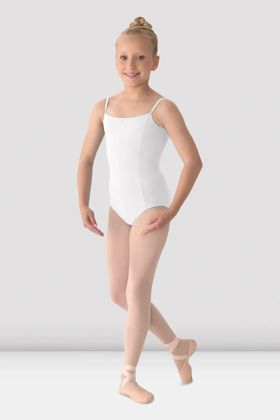 Girls Mirella Princess Seamed Camisole Leotard