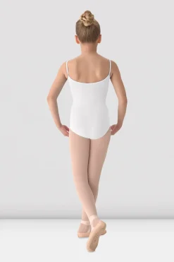 Girls Mirella Princess Seamed Camisole Leotard