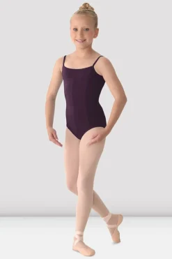 Girls Mirella Princess Seamed Camisole Leotard