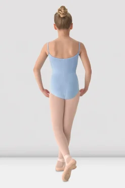 Girls Mirella Princess Seam V Front Camisole Leotard