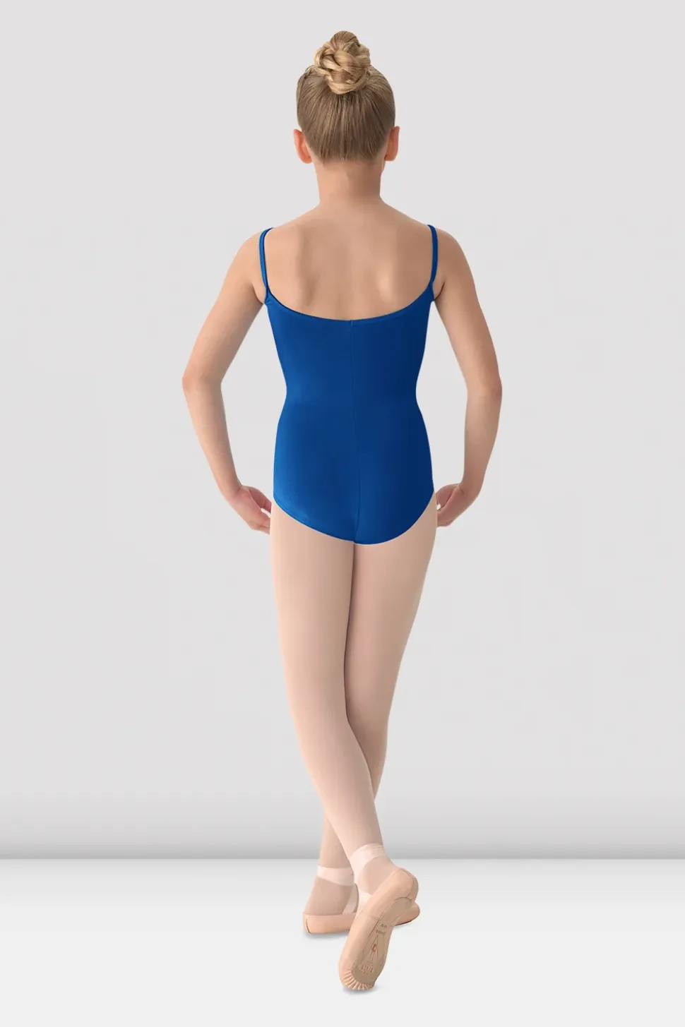 Girls Mirella Princess Seam V Front Camisole Leotard