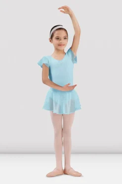 Girls Olesia Georgette Sequin Skirt