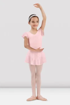 Girls Olesia Georgette Sequin Skirt