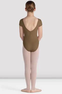 Girls Piper Cap Sleeve Leotard