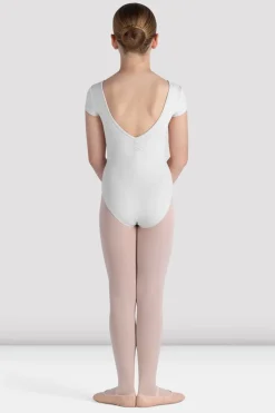 Girls Piper Cap Sleeve Leotard