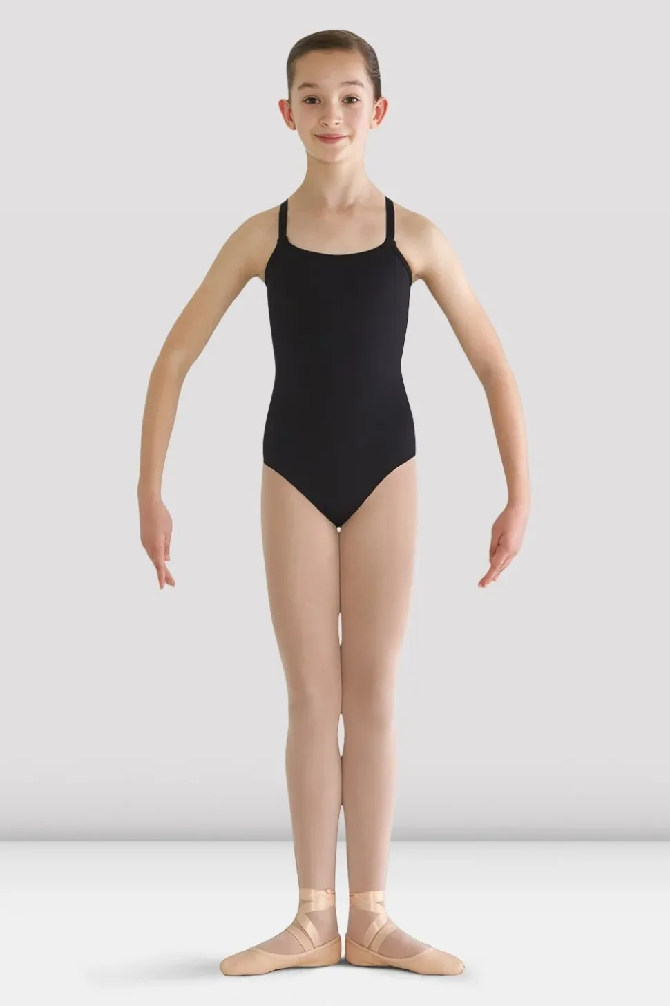 Girls Pranay Adjustable Strap Leotard