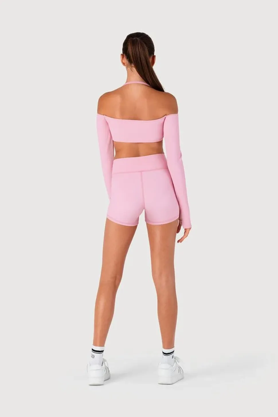 Girls Rib Bolero Crop Top