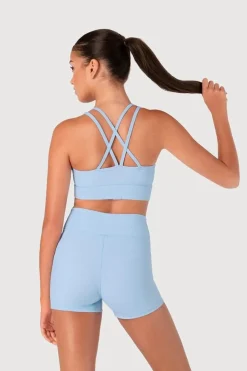 Girls Rib Striker Crop Top