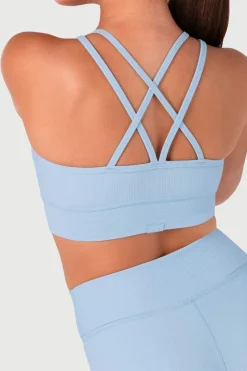 Girls Rib Striker Crop Top