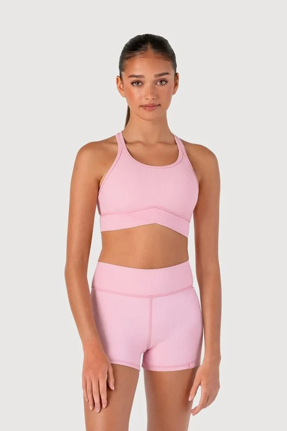 Girls Rib Striker Crop Top