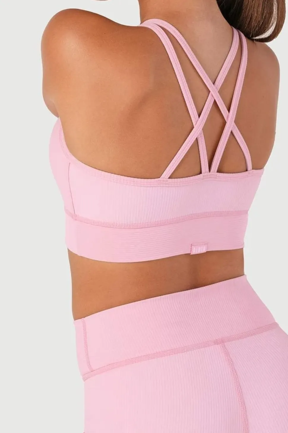 Girls Rib Striker Crop Top