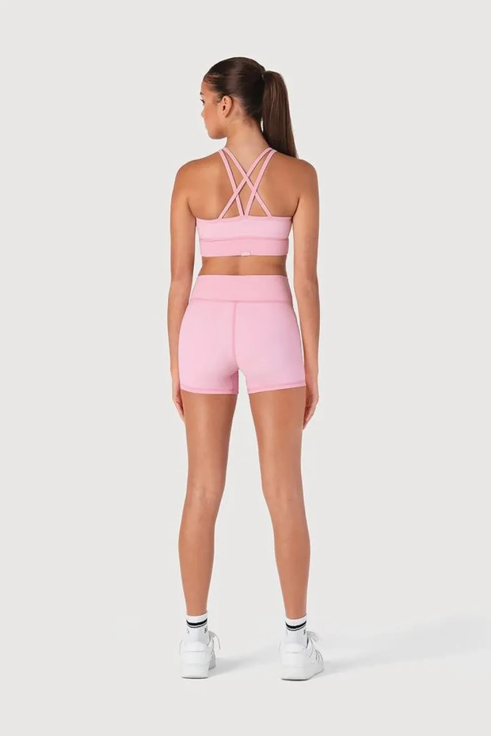 Girls Rib Striker Crop Top