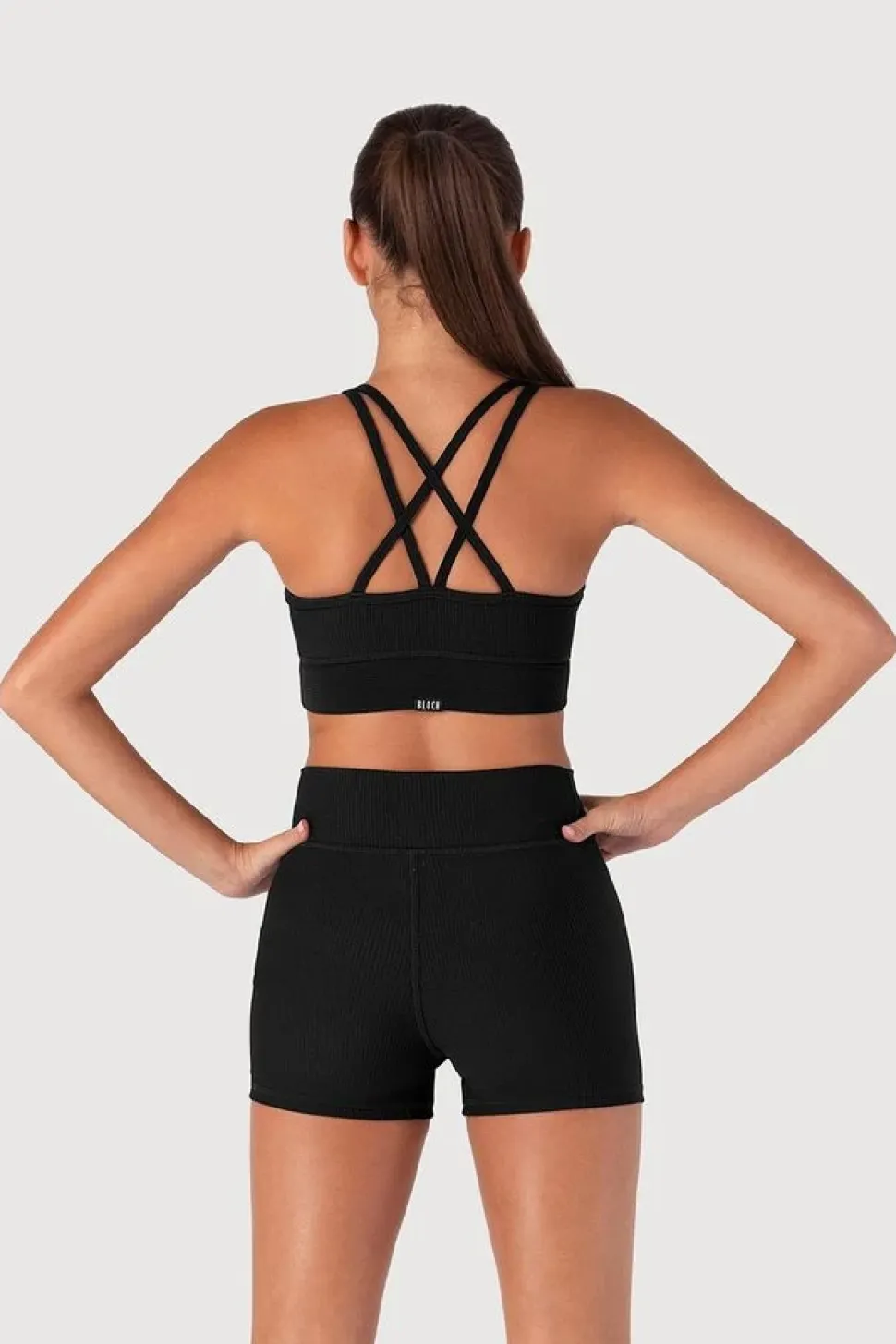 Girls Rib Striker Crop Top