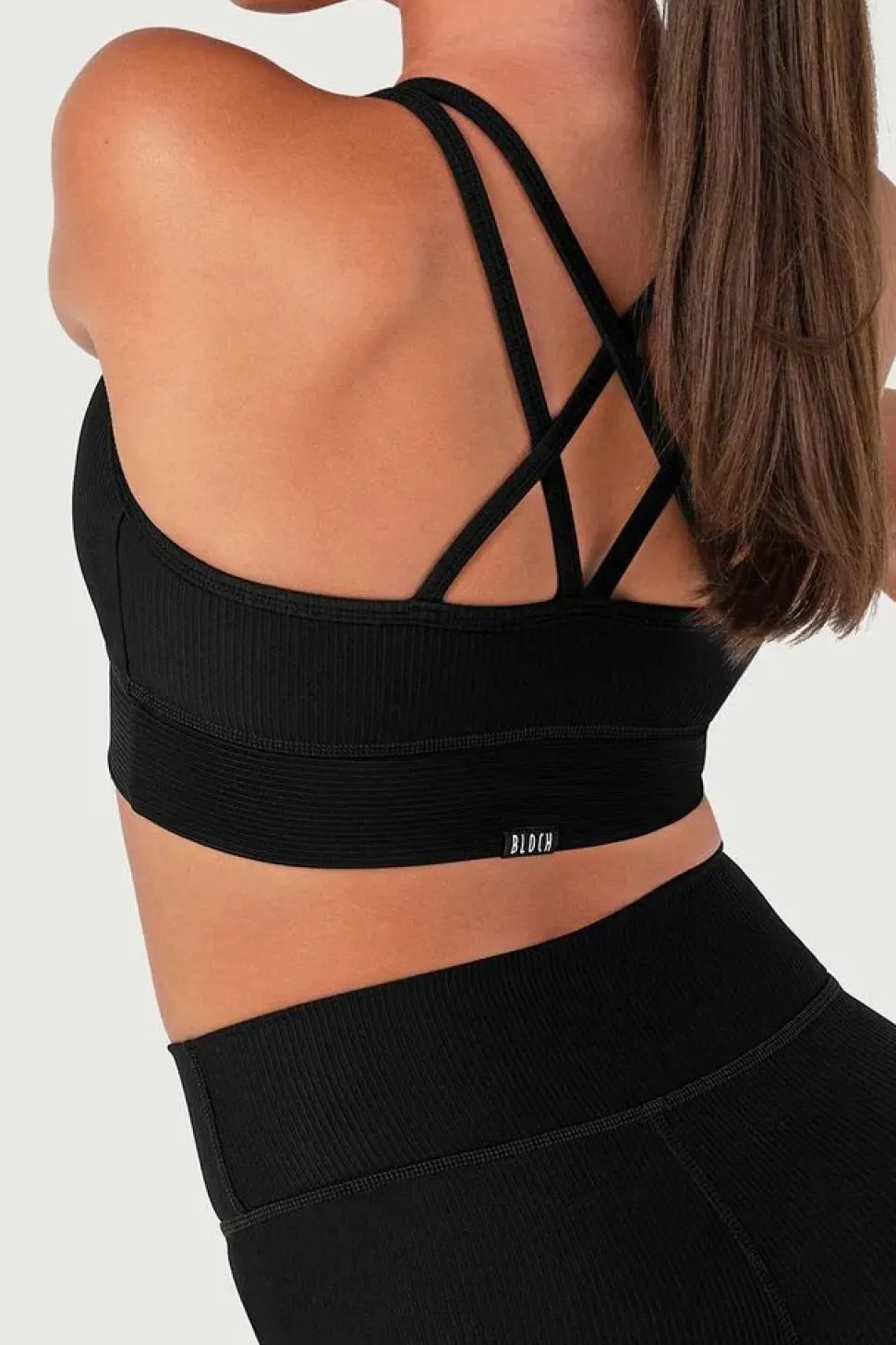 Girls Rib Striker Crop Top