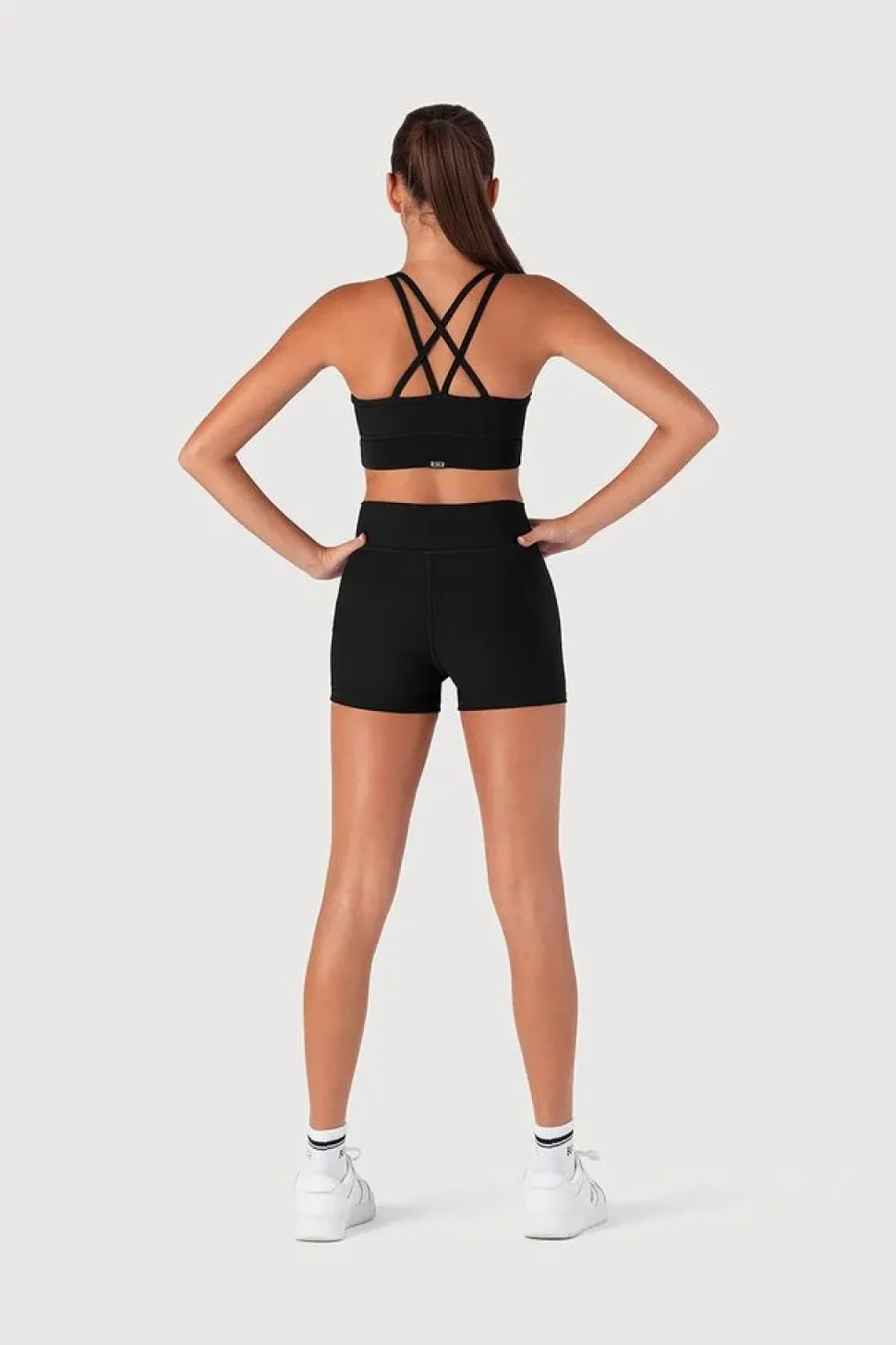 Girls Rib Striker Crop Top