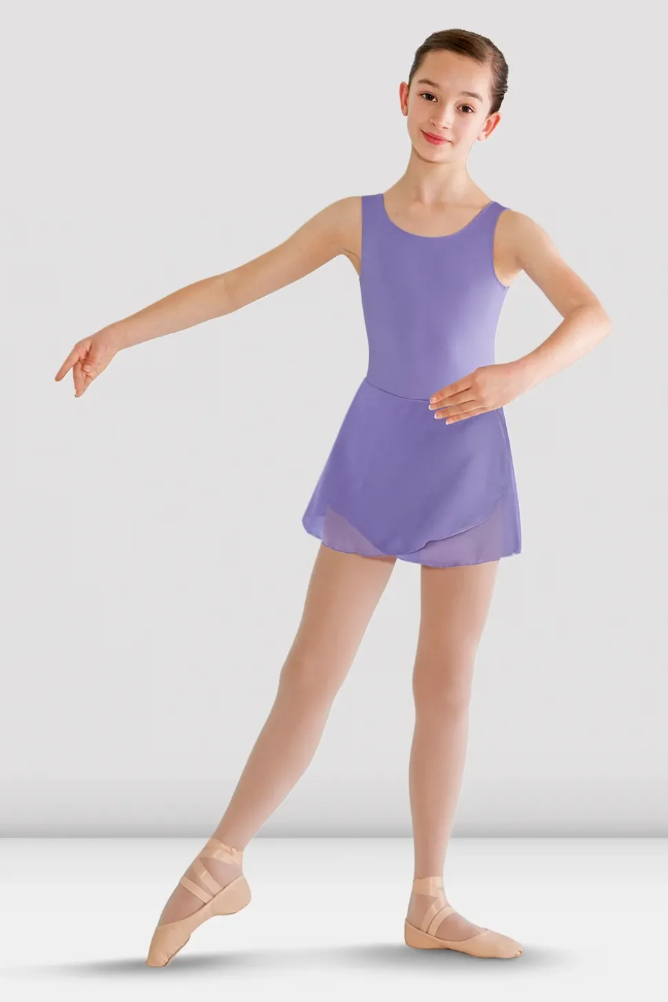 Girls Riya Skirted Tank Leotard