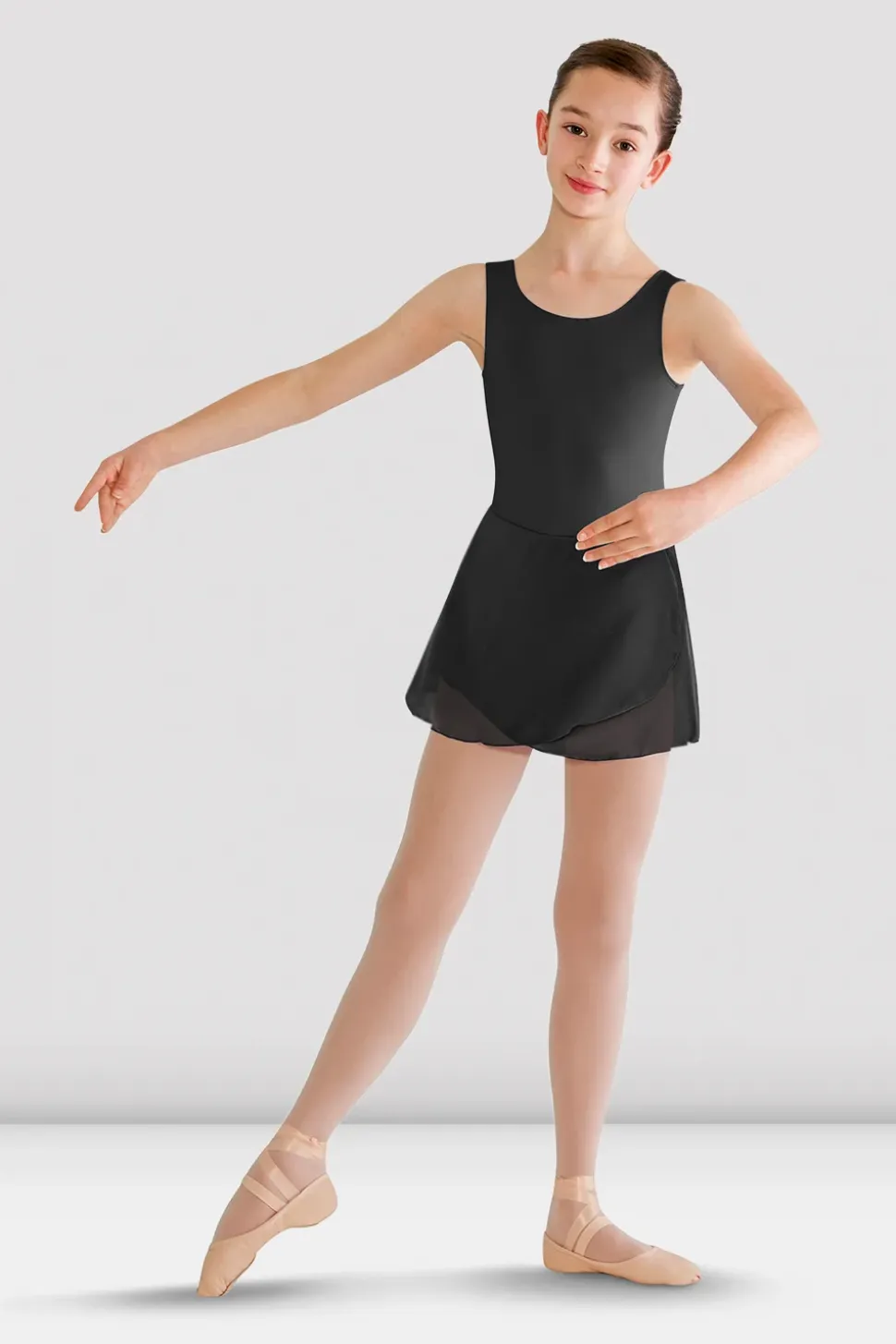 Girls Riya Skirted Tank Leotard