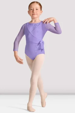 Girls Rolanda Long Sleeve Wrap Top