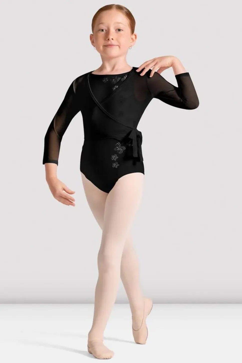 Girls Rolanda Long Sleeve Wrap Top