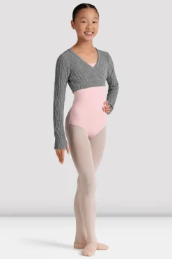 Girls Yalda Long Sleeve Wrap Top
