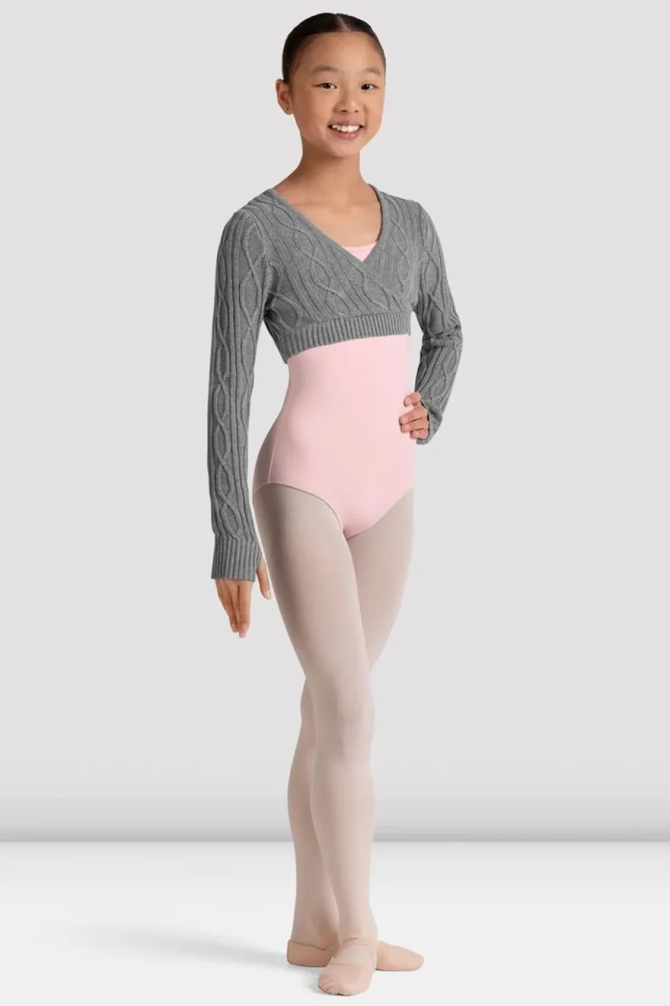 Girls Yalda Long Sleeve Wrap Top
