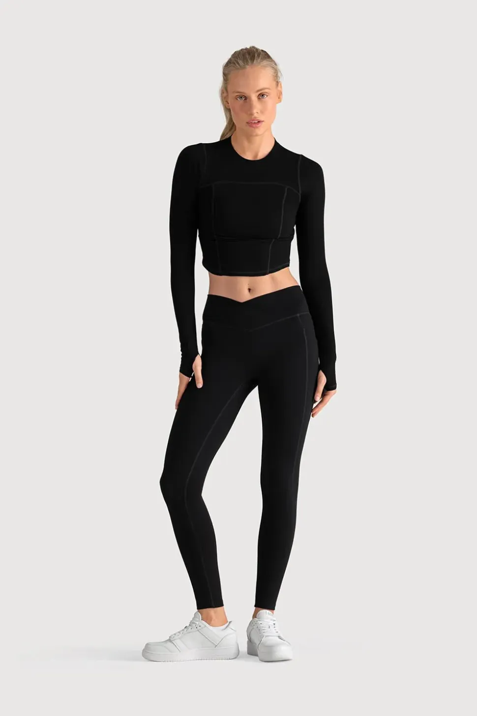 Ladies Apex Dynamic Long Sleeve Top