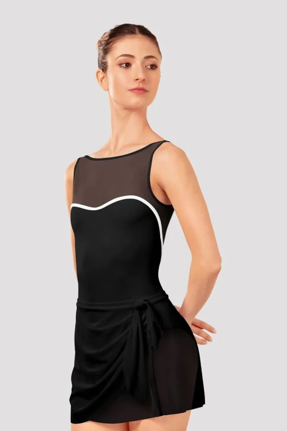 Ladies Aras Mesh Wrap Skirt