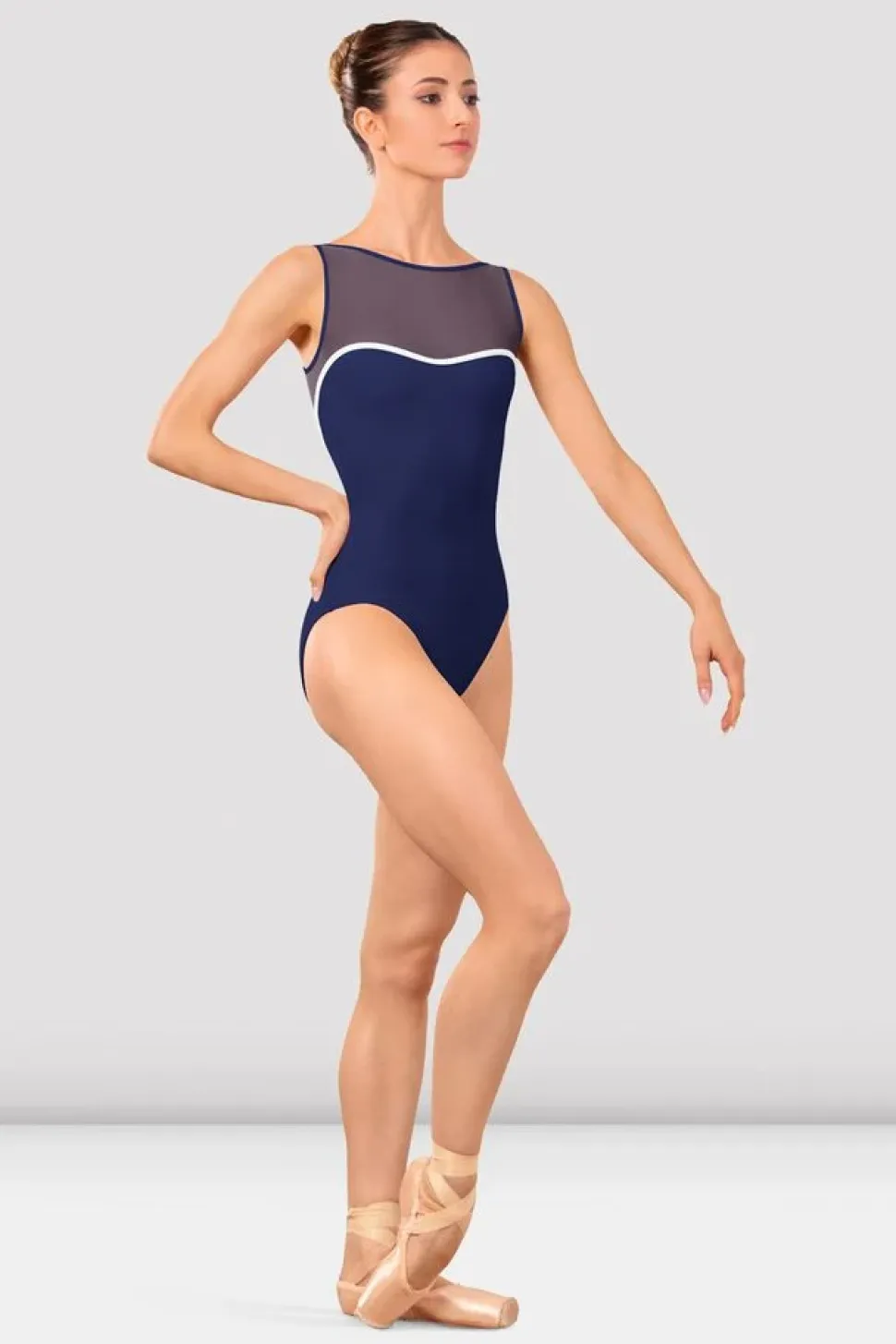 Ladies Arno Boat Neck Leotard