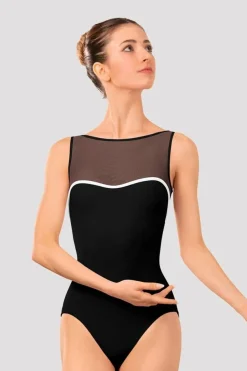 Ladies Arno Boat Neck Leotard