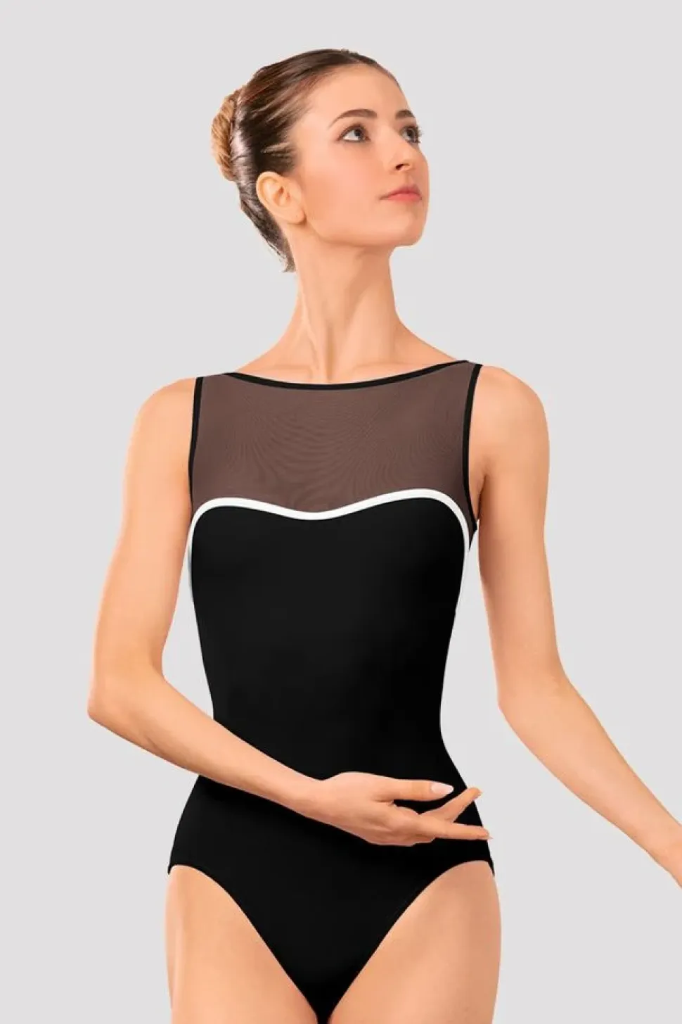 Ladies Arno Boat Neck Leotard