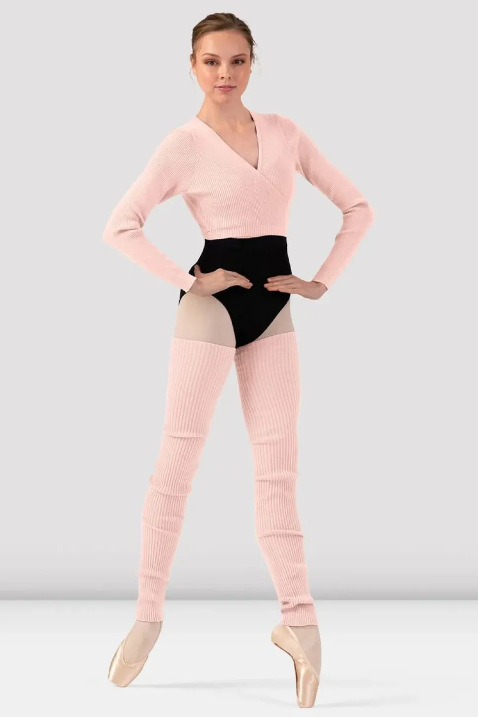 Ladies Celeste Knit Wrap Top
