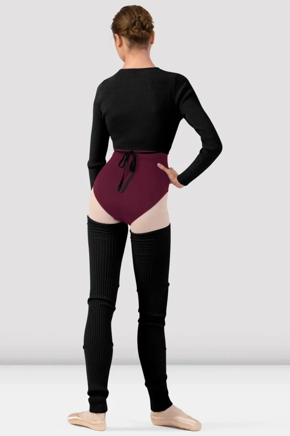 Ladies Celeste Knit Wrap Top