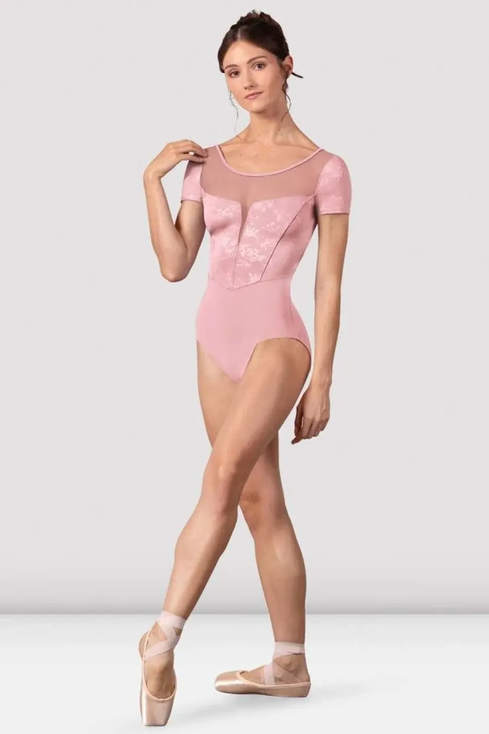 Ladies Christina Cap Sleeve Leotard