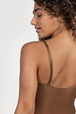 Ladies Cordelia Mesh Panel Bodysuit