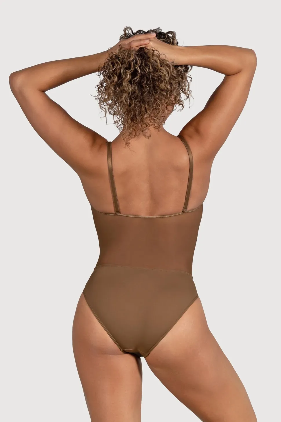 Ladies Cordelia Mesh Panel Bodysuit