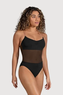 Ladies Cordelia Mesh Panel Bodysuit