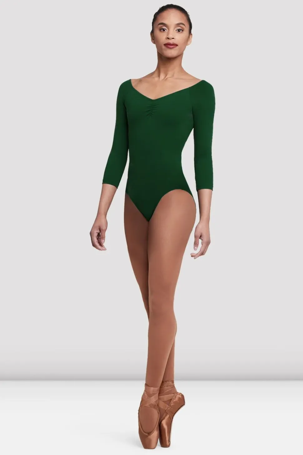 Ladies Dana 3/4 Sleeve Leotard