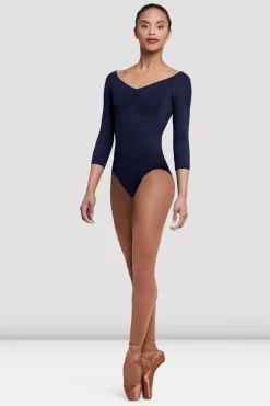 Ladies Dana 3/4 Sleeve Leotard