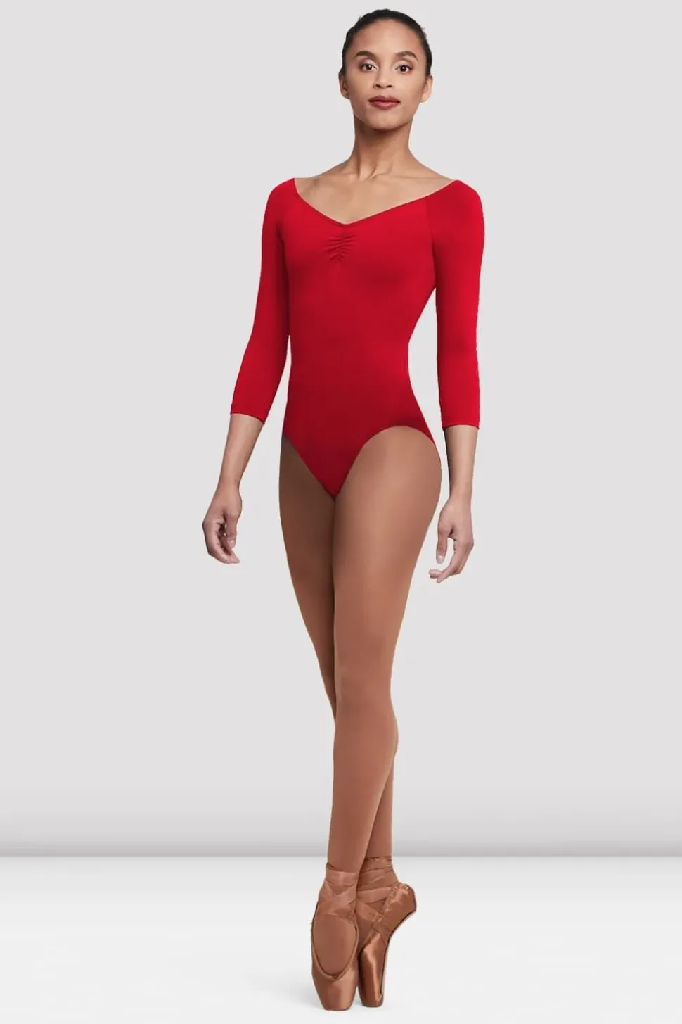 Ladies Dana 3/4 Sleeve Leotard