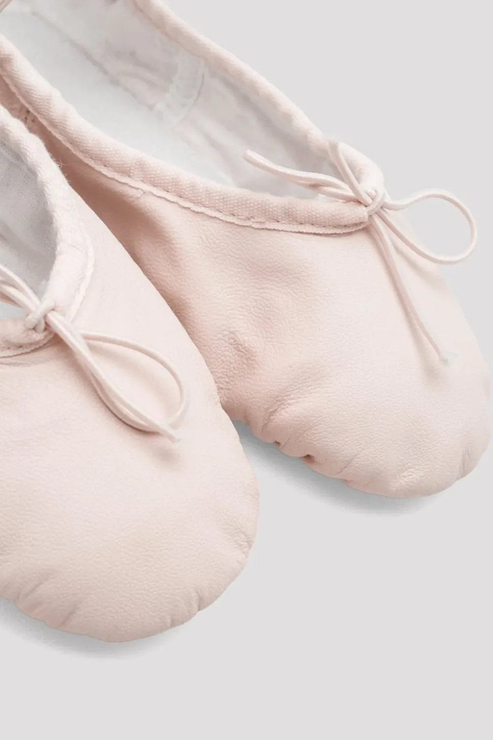 Ladies Dansoft Leather Ballet Shoes