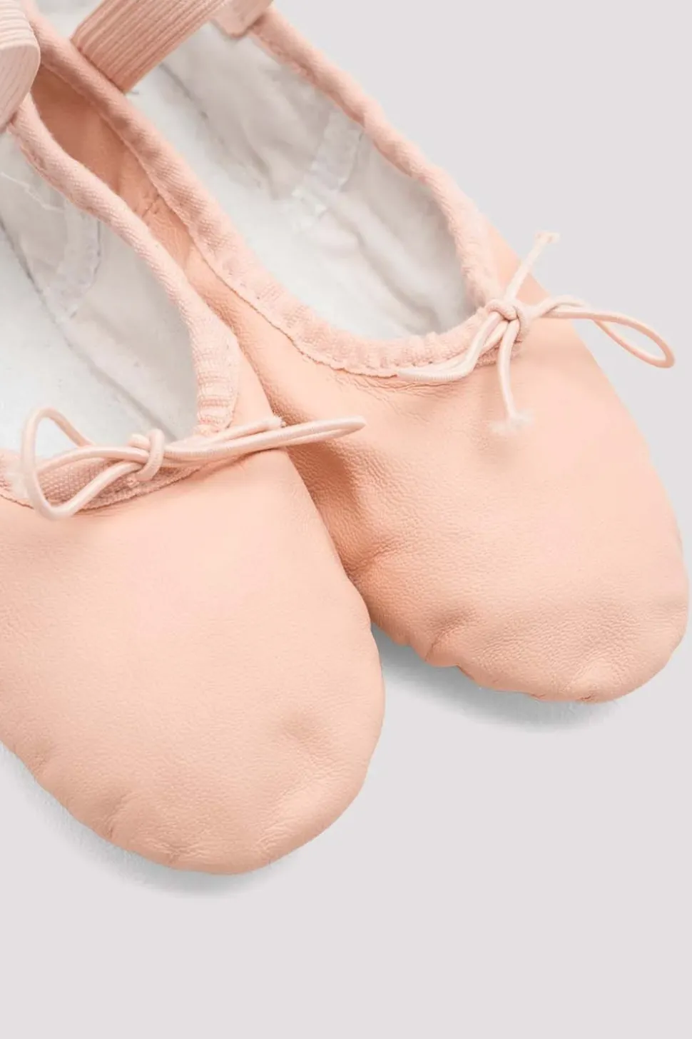 Ladies Dansoft Leather Ballet Shoes