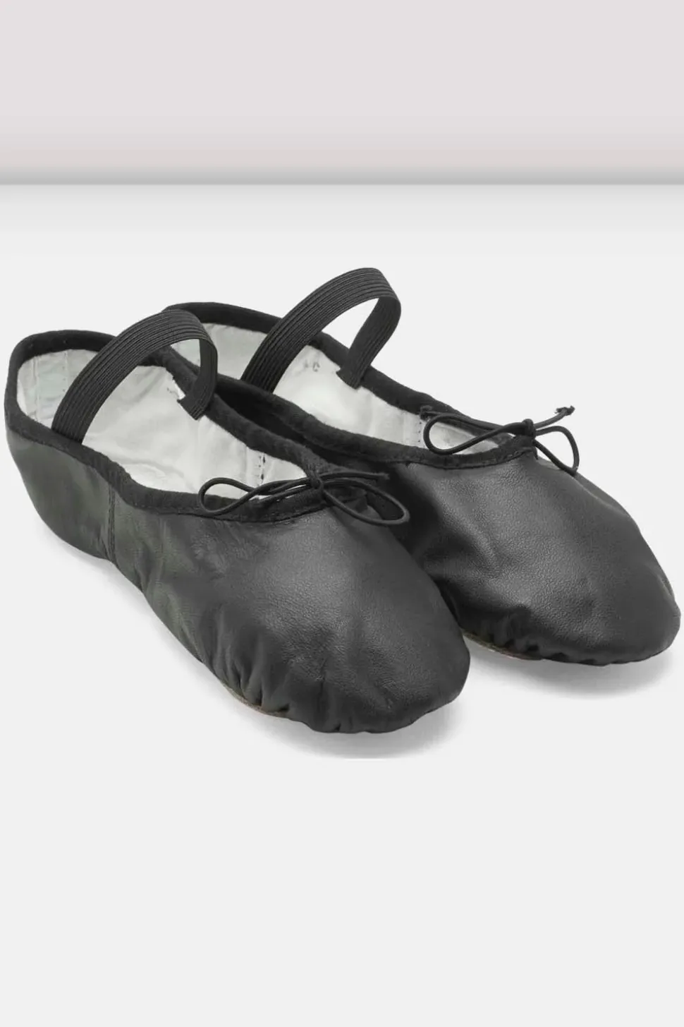 Ladies Dansoft Leather Ballet Shoes