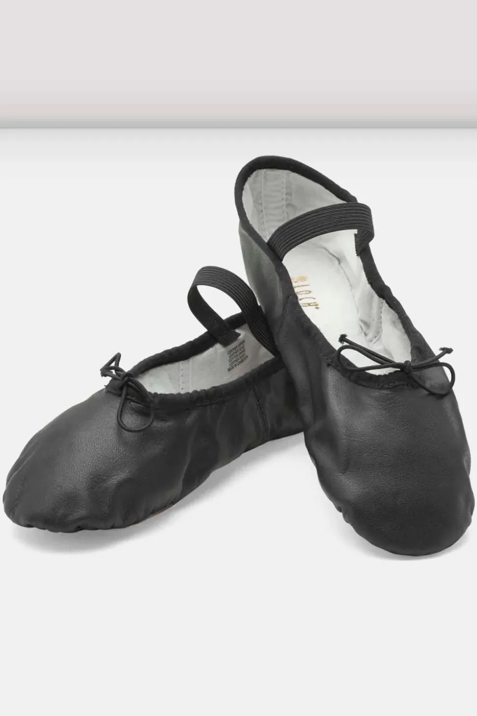 Ladies Dansoft Leather Ballet Shoes