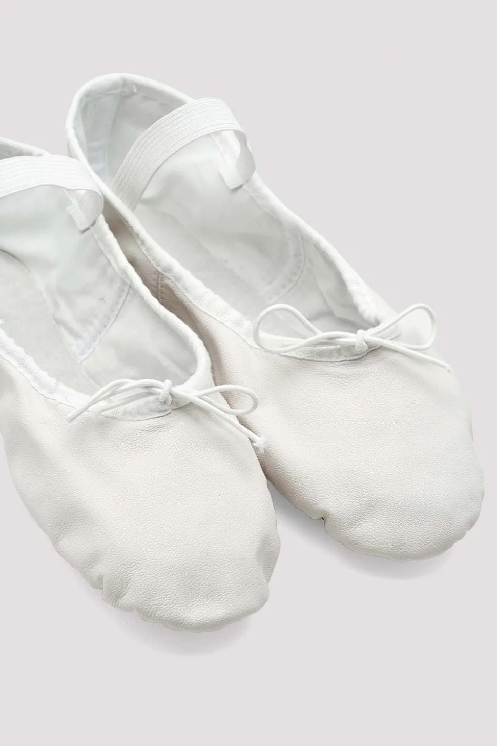 Ladies Dansoft Leather Ballet Shoes