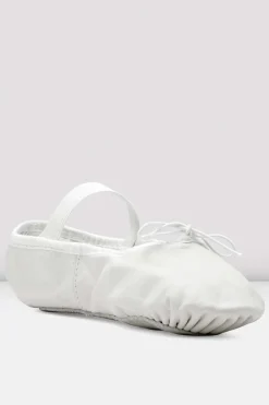 Ladies Dansoft Leather Ballet Shoes